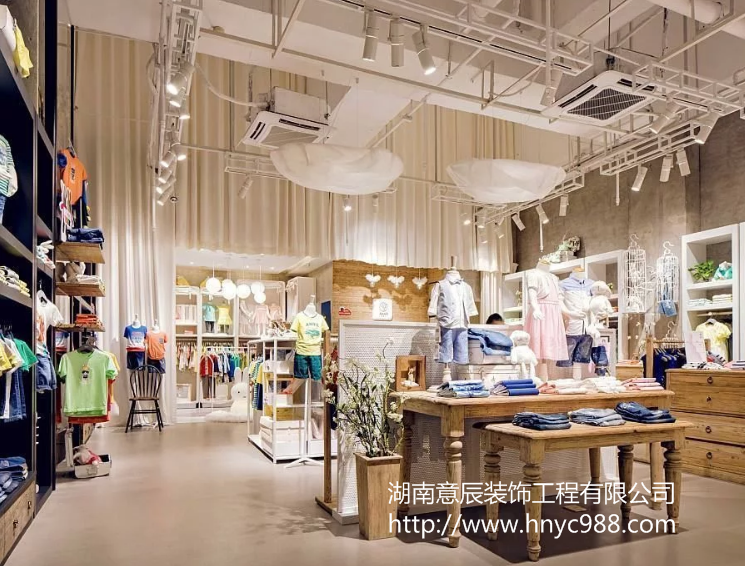長沙童裝店如何裝修設計,打造父母滿意空間？