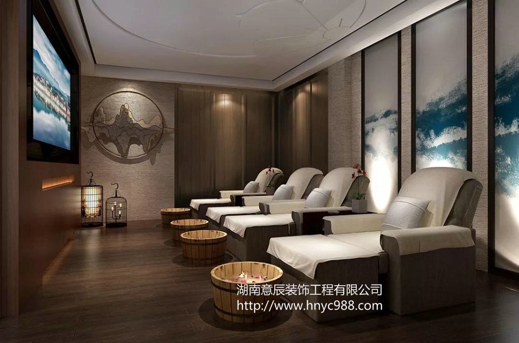 長沙店面裝修設計 足浴店健康養(yǎng)生新場所！
