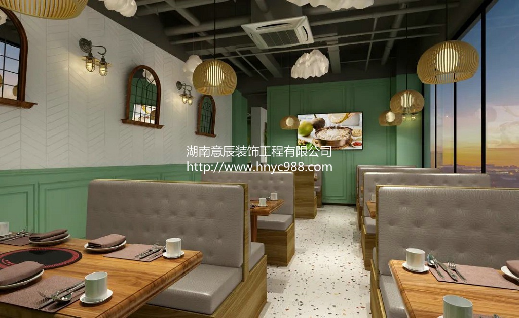 長(zhǎng)沙餐飲店面裝修設(shè)計(jì)