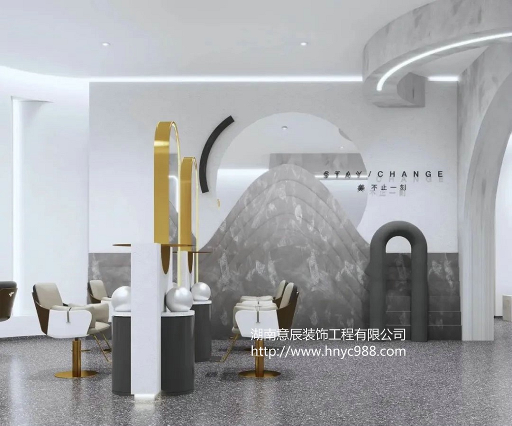 長沙理發(fā)店裝修