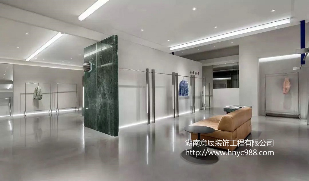 長(zhǎng)沙服裝店裝修
