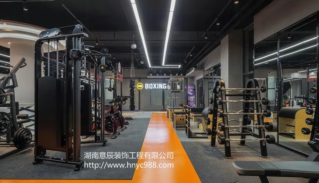 長沙健身館裝修設(shè)計