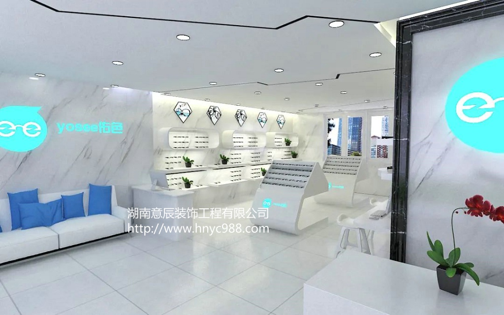 長(zhǎng)沙眼鏡店裝修設(shè)計(jì)
