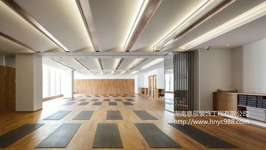 長沙瑜伽館裝修設計