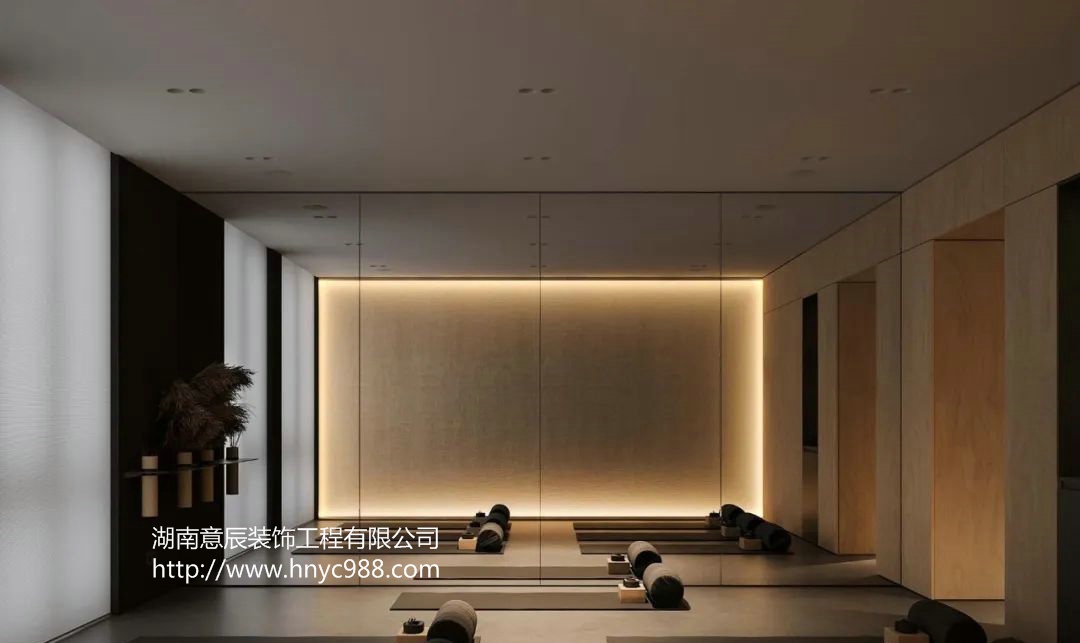 長沙瑜伽館裝修設(shè)計，時尚健康氧氣感空間！