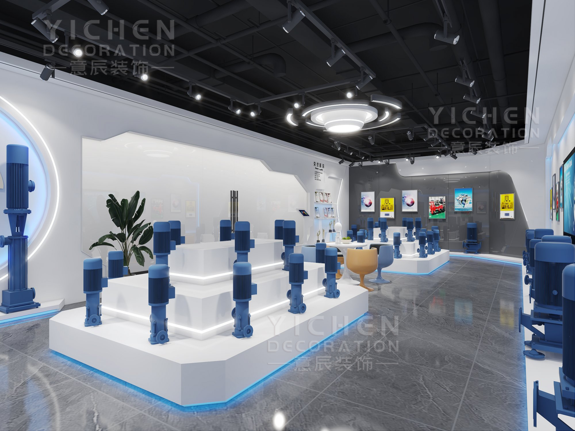 水泵辦公室展廳設(shè)計(jì)