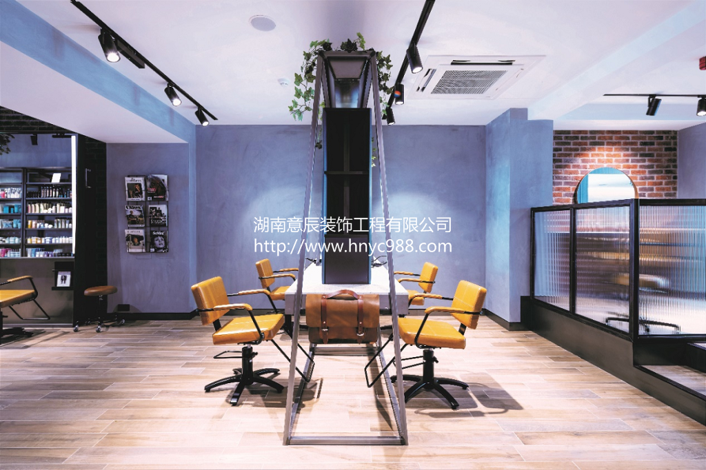 網(wǎng)紅理發(fā)店裝修