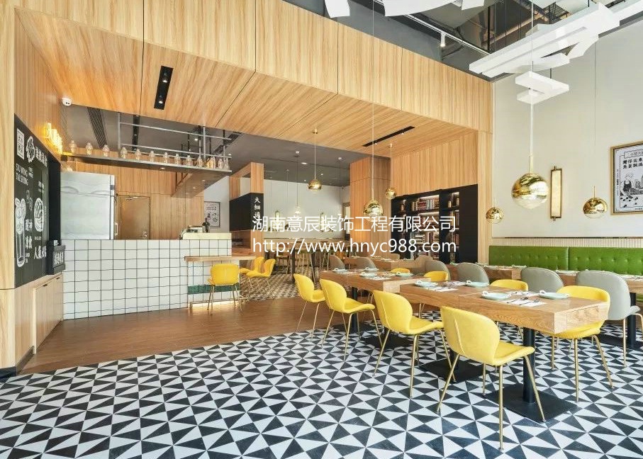 長沙港式餐廳裝修