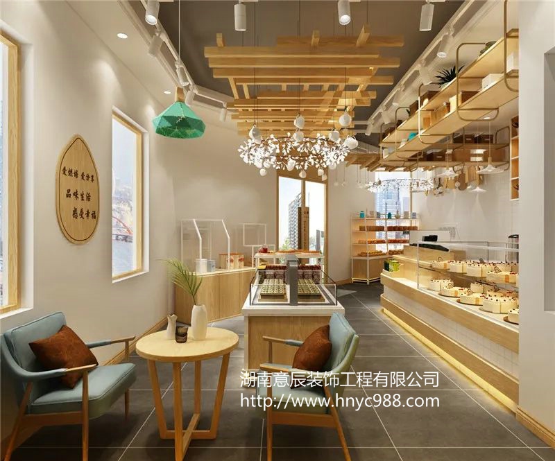 長沙蛋糕店裝修設(shè)計要點 打造香軟浪漫蛋糕空間