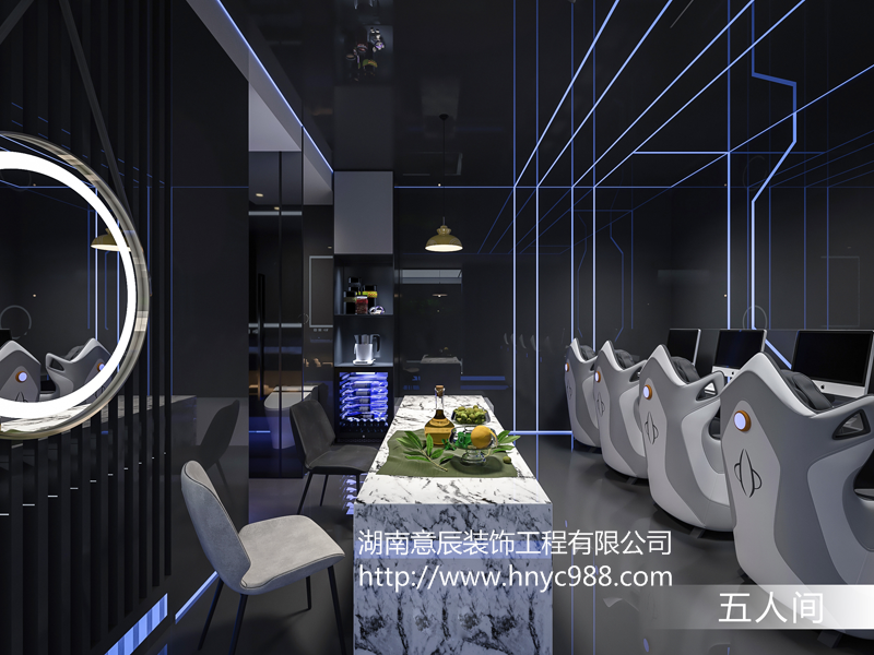 長沙電競酒店裝修