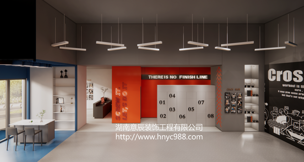 長(zhǎng)沙健身房裝修設(shè)計(jì)三款風(fēng)格，你喜歡哪款？