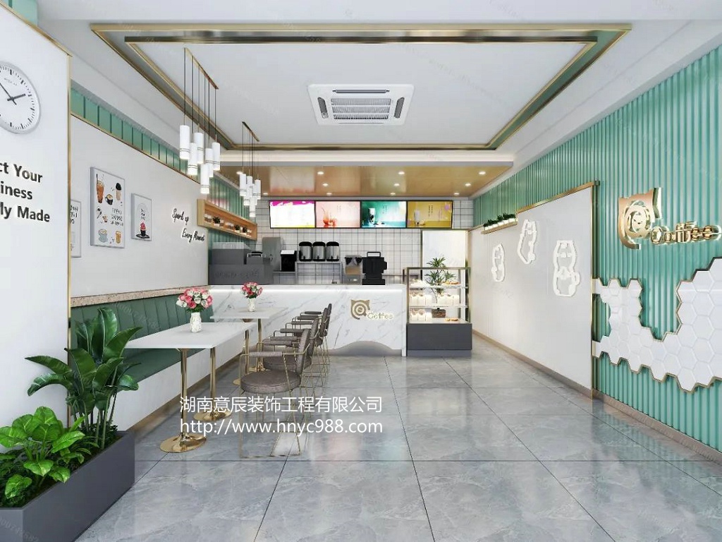 長(zhǎng)沙奶茶店裝修