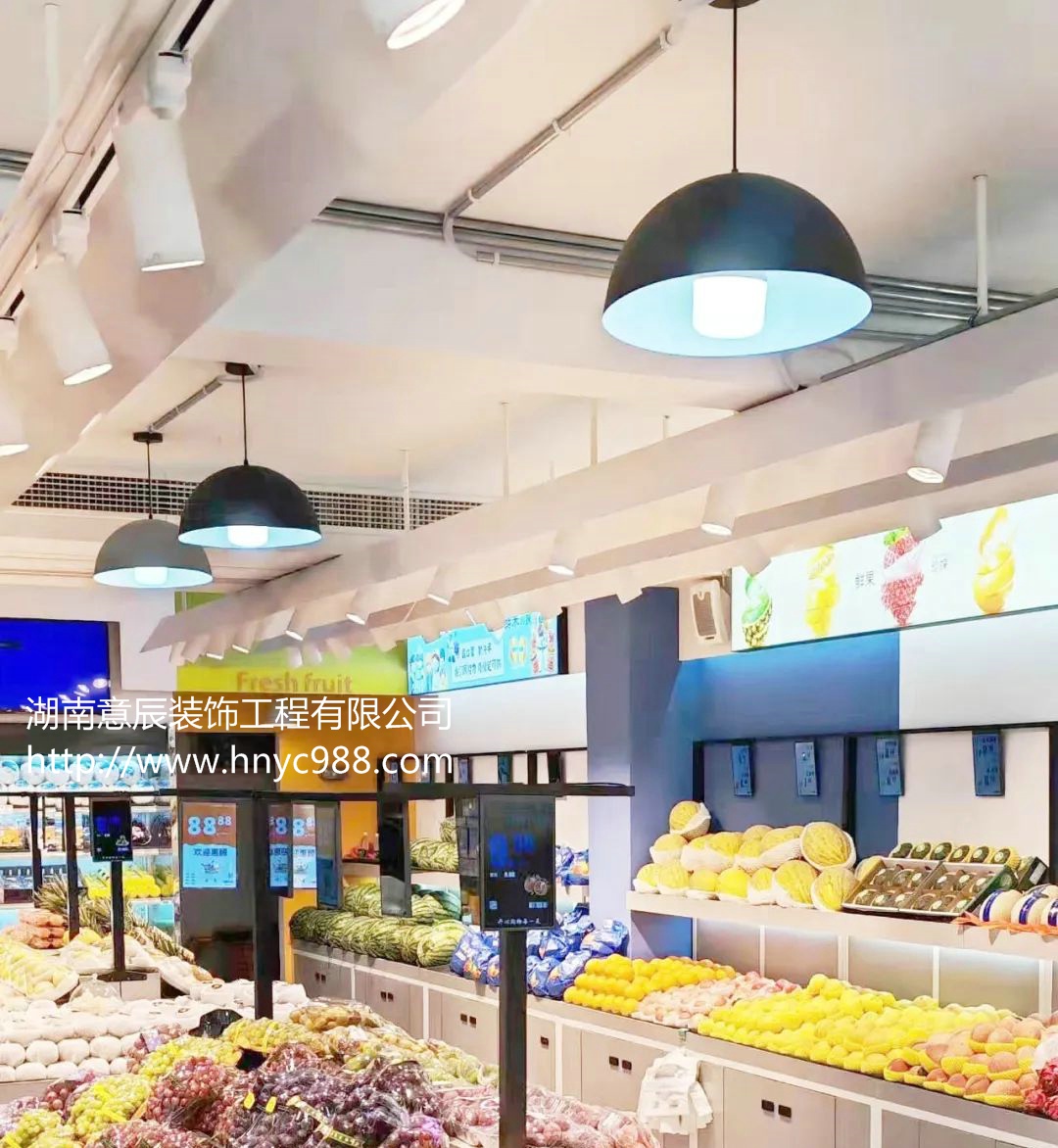 長沙水果店裝修