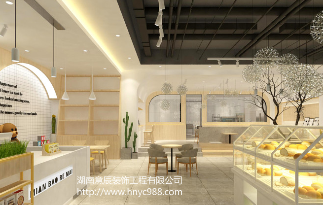 長沙蛋糕店裝修