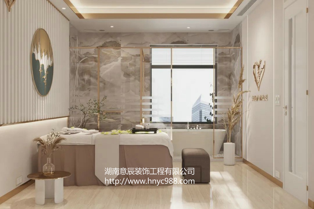 長沙美容院裝修設(shè)計(jì),感受微風(fēng)拂面的溫暖放松！