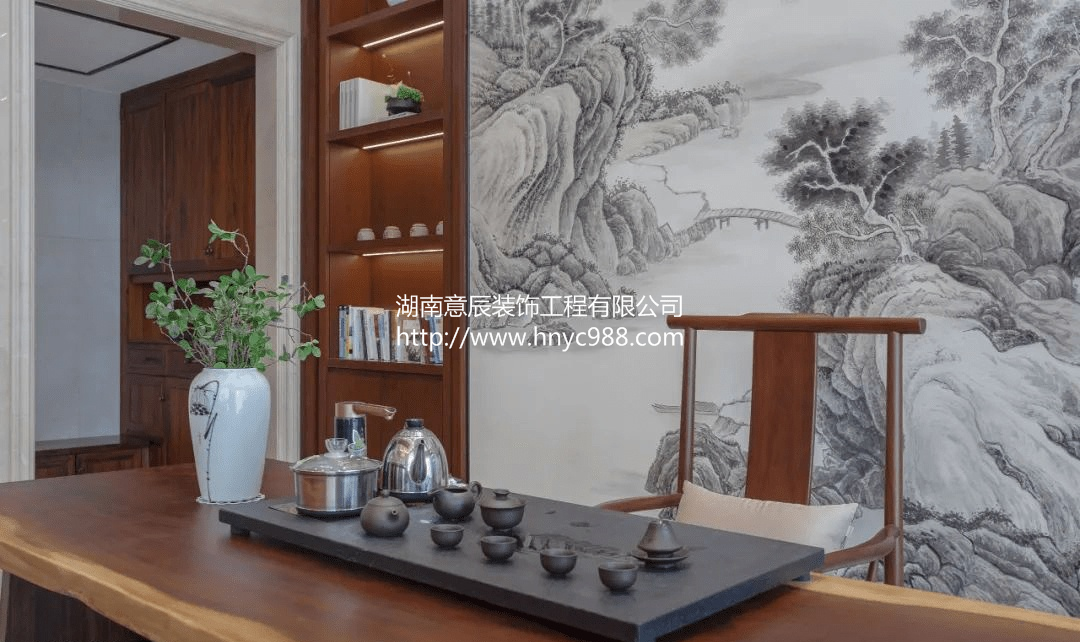 新中式茶室裝修設(shè)計