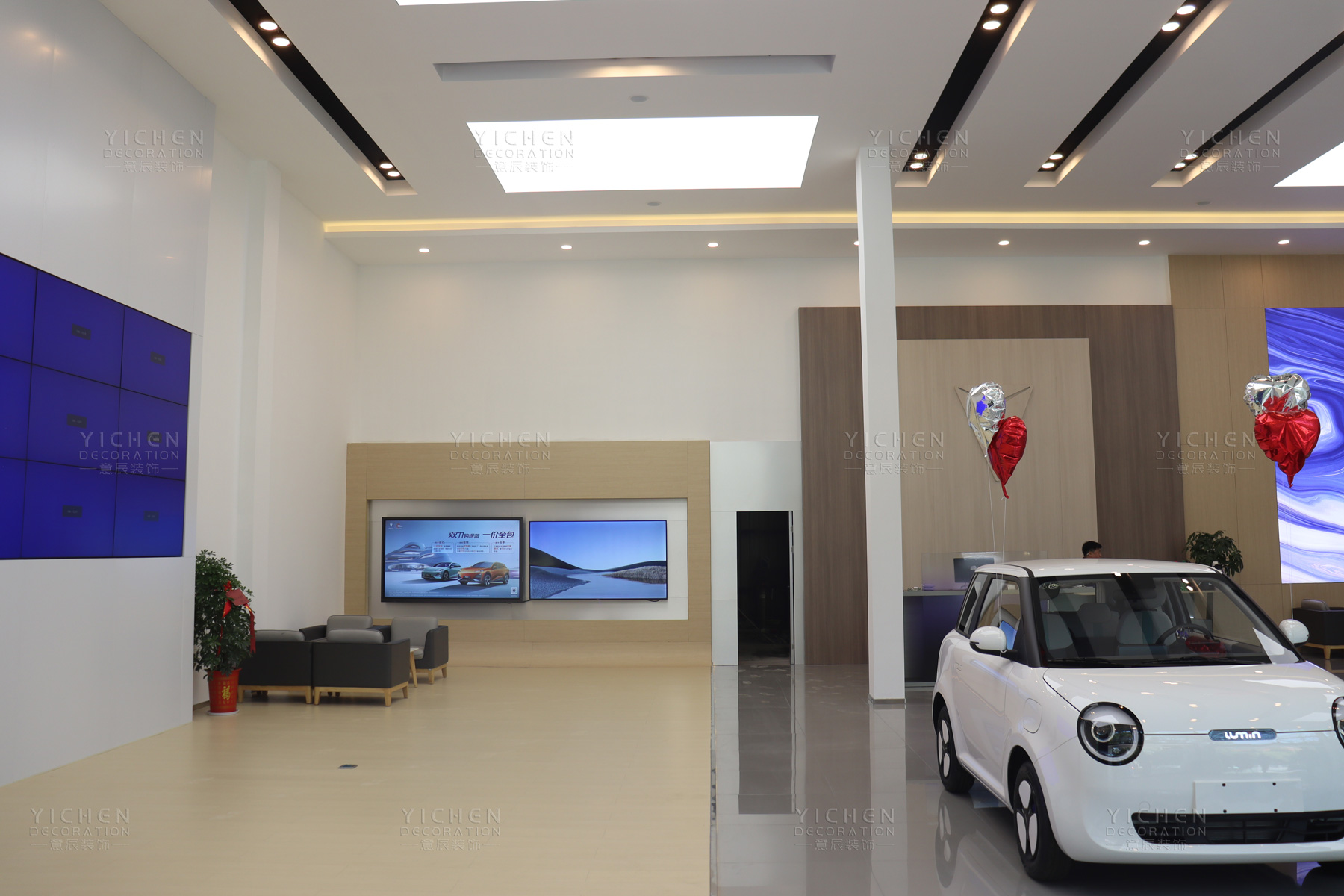 深藍(lán)汽車4S店裝修設(shè)計-實(shí)景圖1