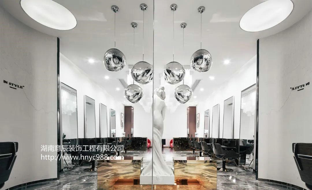 長沙美發(fā)店裝修