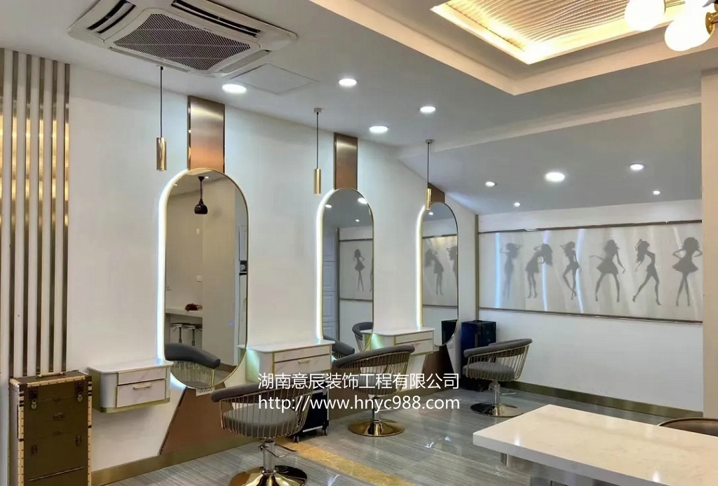 長沙美發(fā)店裝修