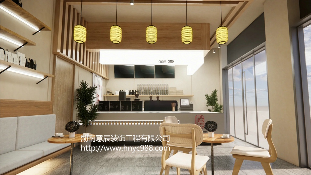 長(zhǎng)沙茶飲店裝修設(shè)計(jì)|如何打造引人留步的奶茶店？