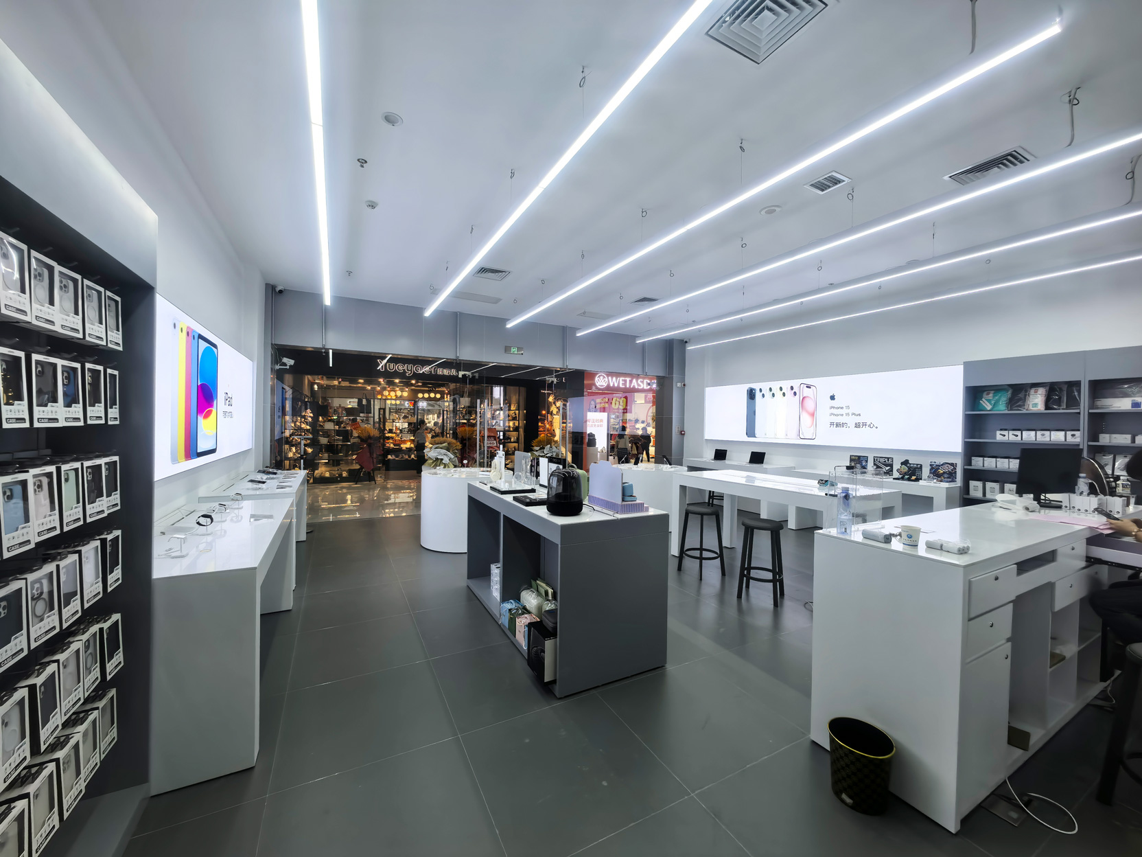 長沙蘋果手機店裝修
